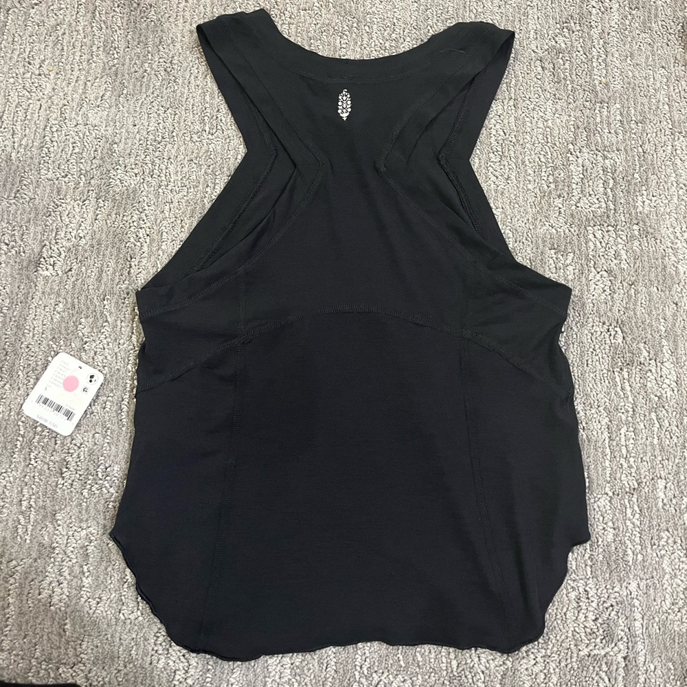 Free People Black tank top - Picture 2 of 4